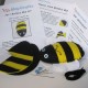 Make your own bumble bee  - felt craft kit