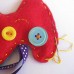 Make your own monster keyring   - felt craft kit