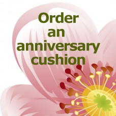 Personalised Anniversary Cushion